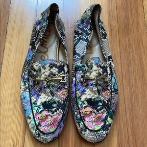 Sam Edelman Loraine floral loafers